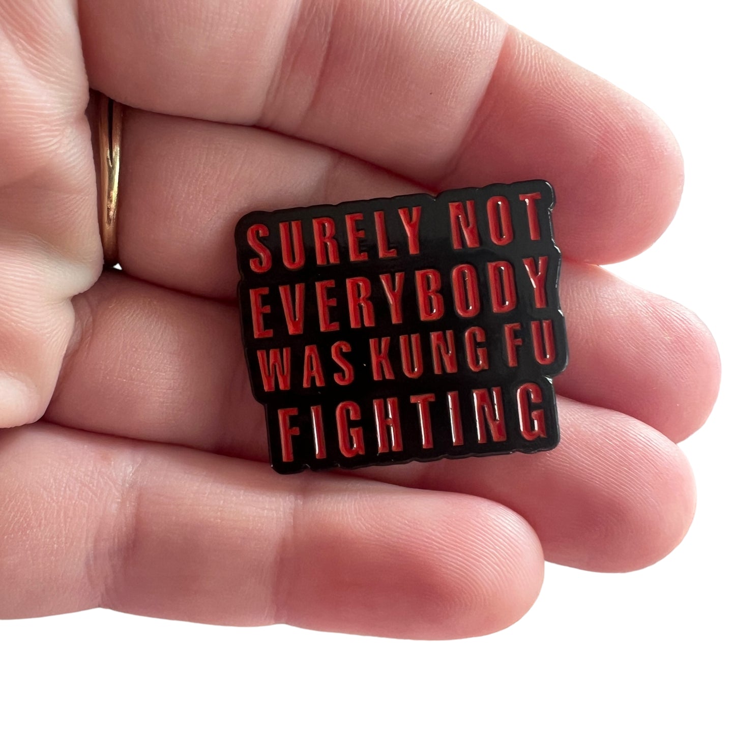 Pin — 'Surely everybody was not kung fu fighting’