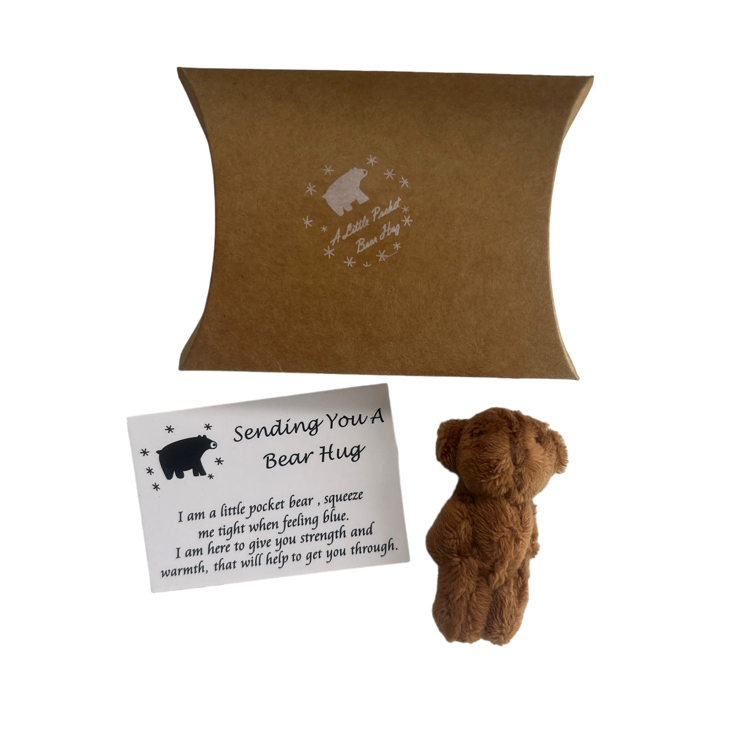 Encouragement — ‘Sending you a bear hug’ bear.