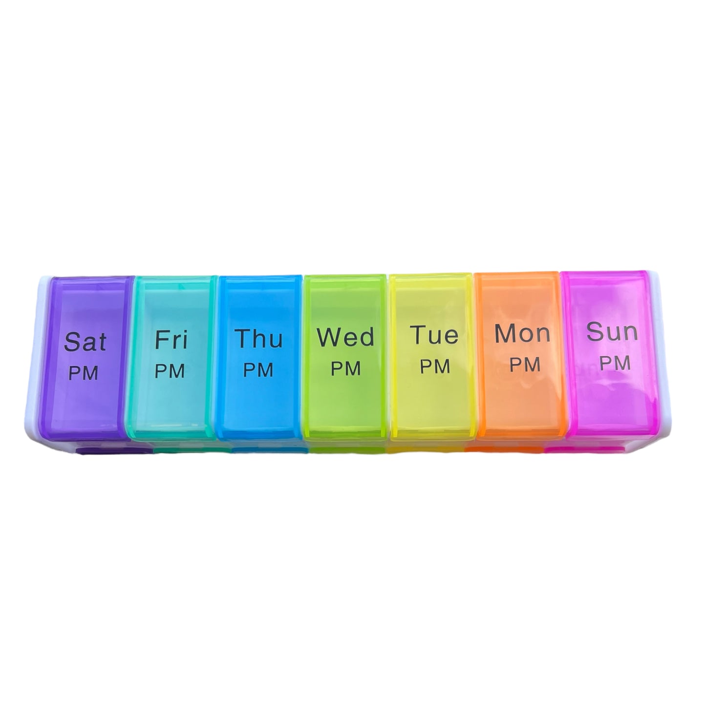 7 Day Pill Box — 2x Day — Jumbo Box