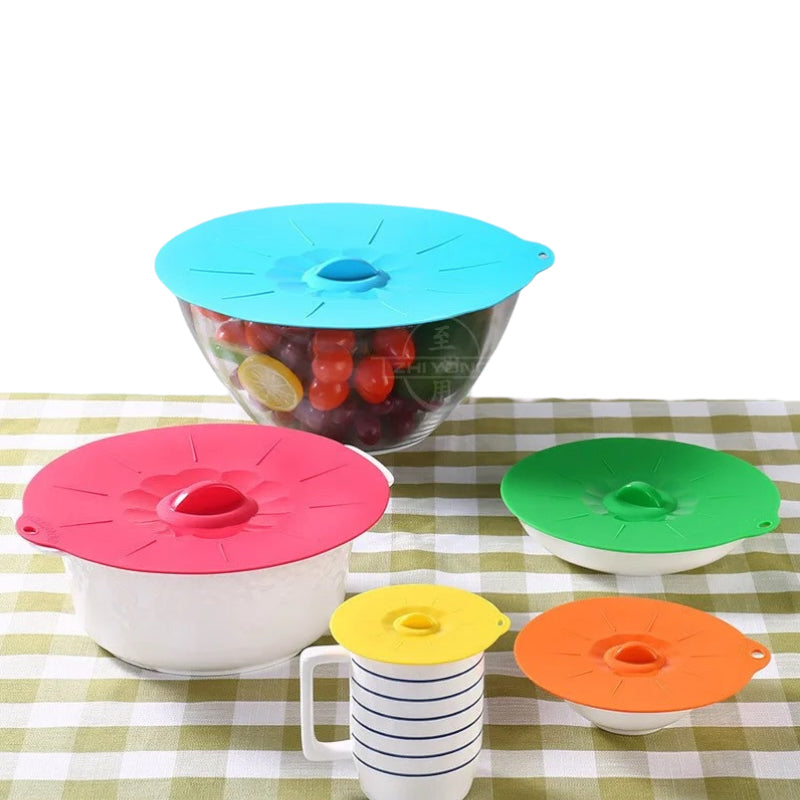 Silicone Bowl Covers (Coloured)