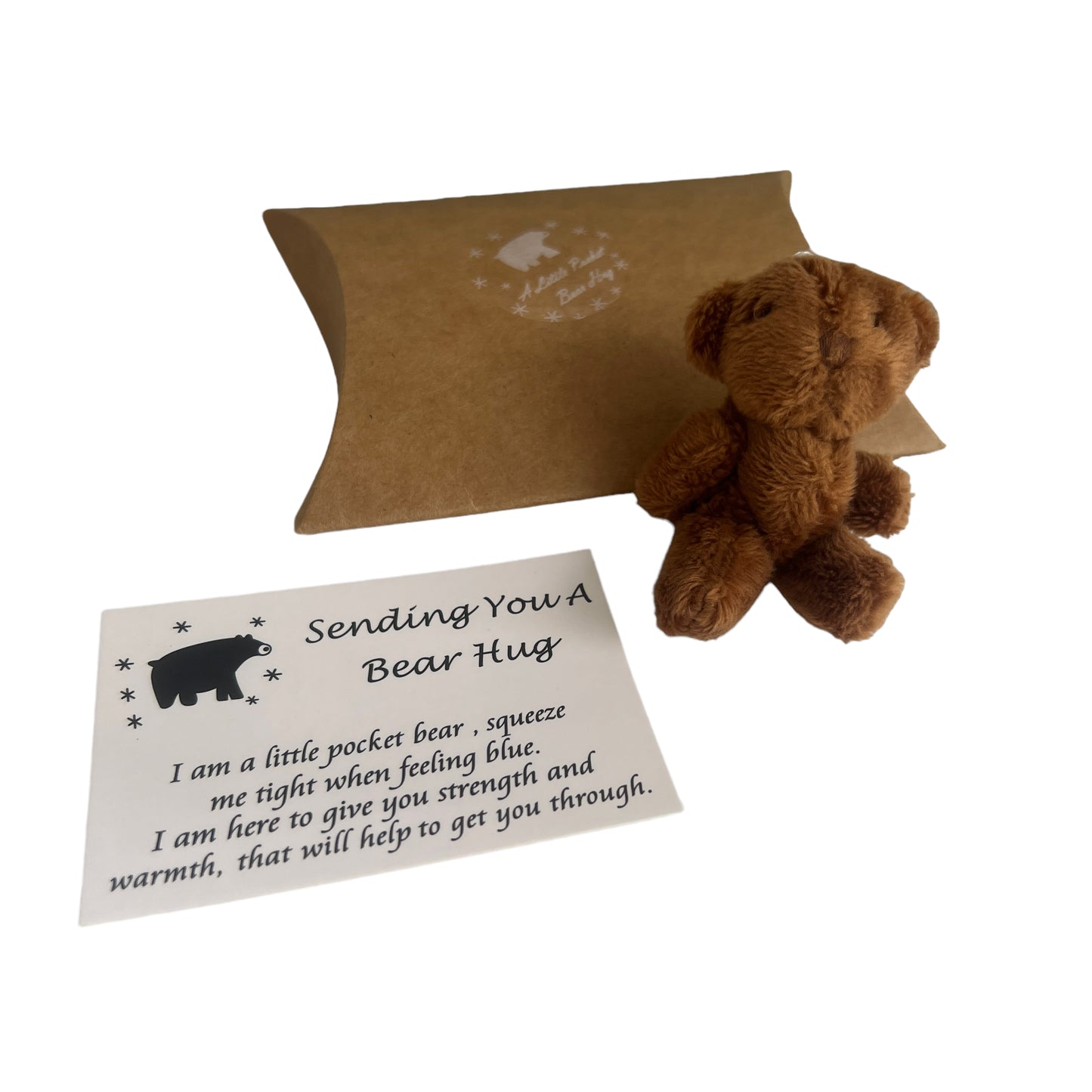 Encouragement — ‘Sending you a bear hug’ bear.