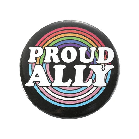 Pin  — 'Proud Ally’ (LGBT / Transgender)