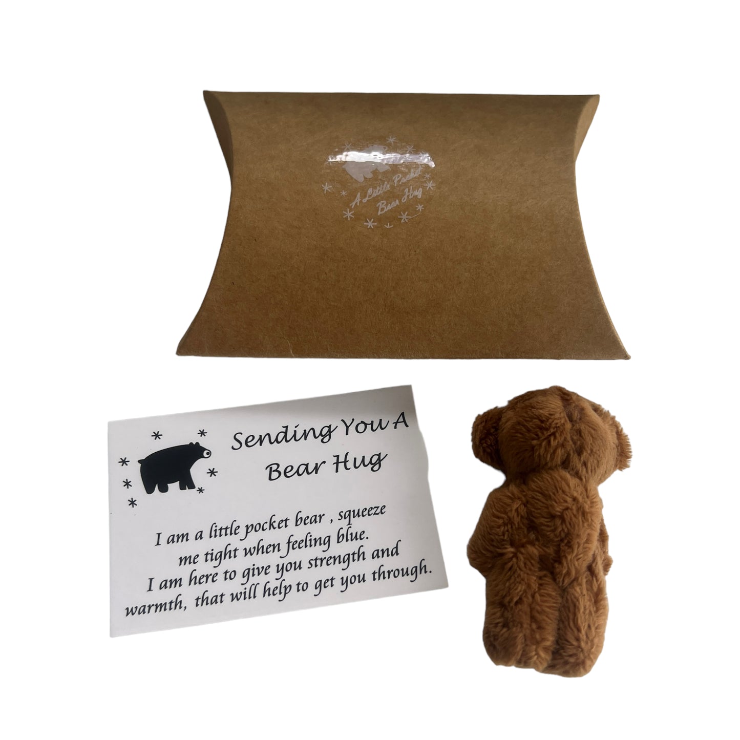 Encouragement — ‘Sending you a bear hug’ bear.