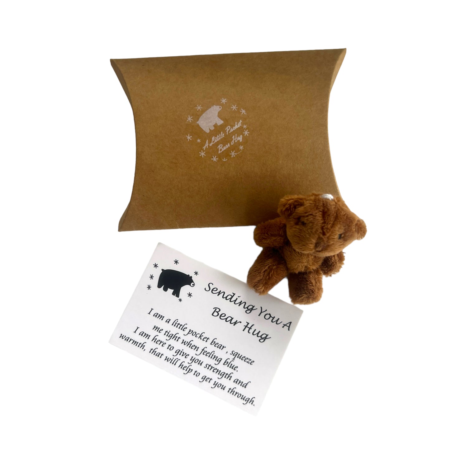 Encouragement — ‘Sending you a bear hug’ bear.