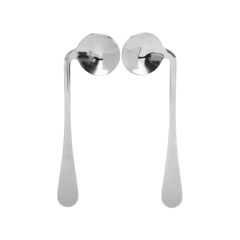 Accessible angled spoon