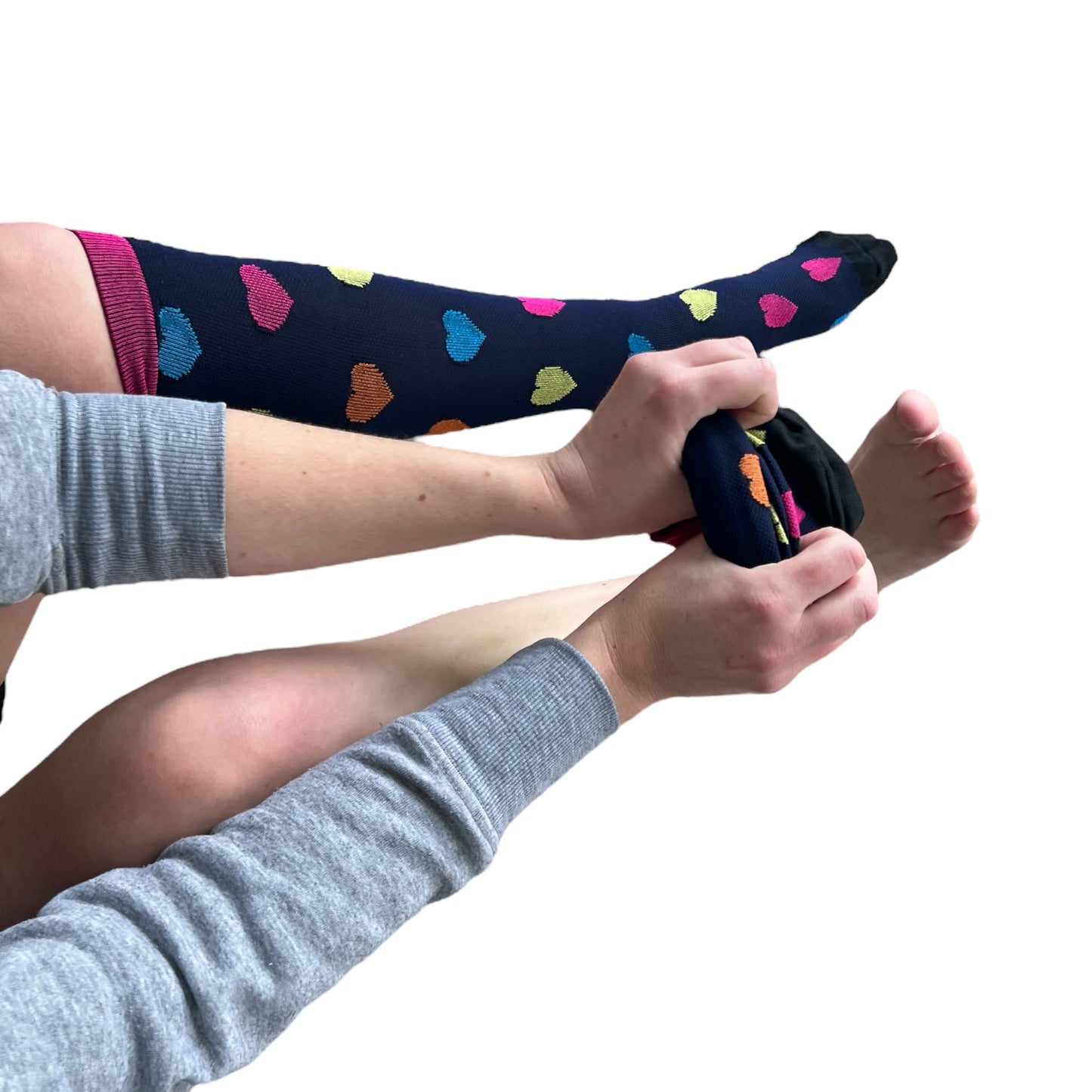 Nursing Compression Socks - Patterned