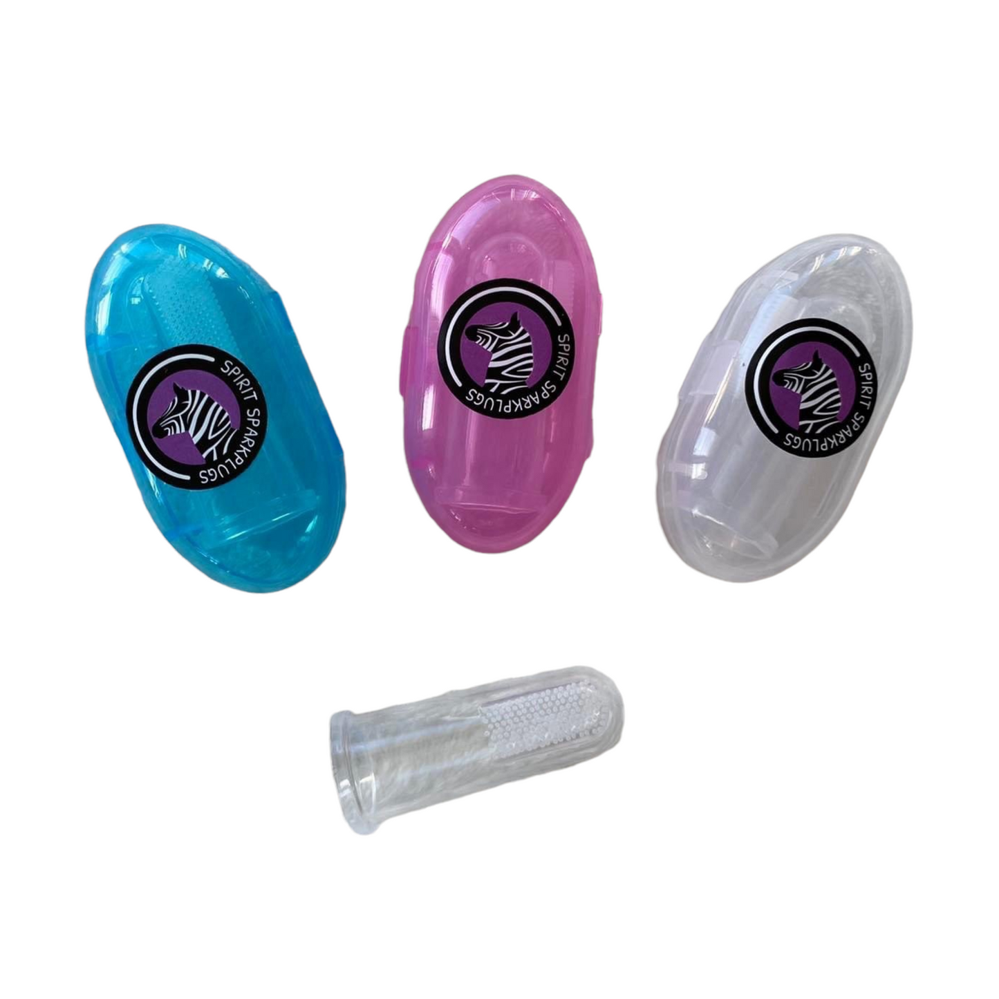 Finger Toothbrush — Adult, Kids, Pets SPIRIT SPARKPLUGS