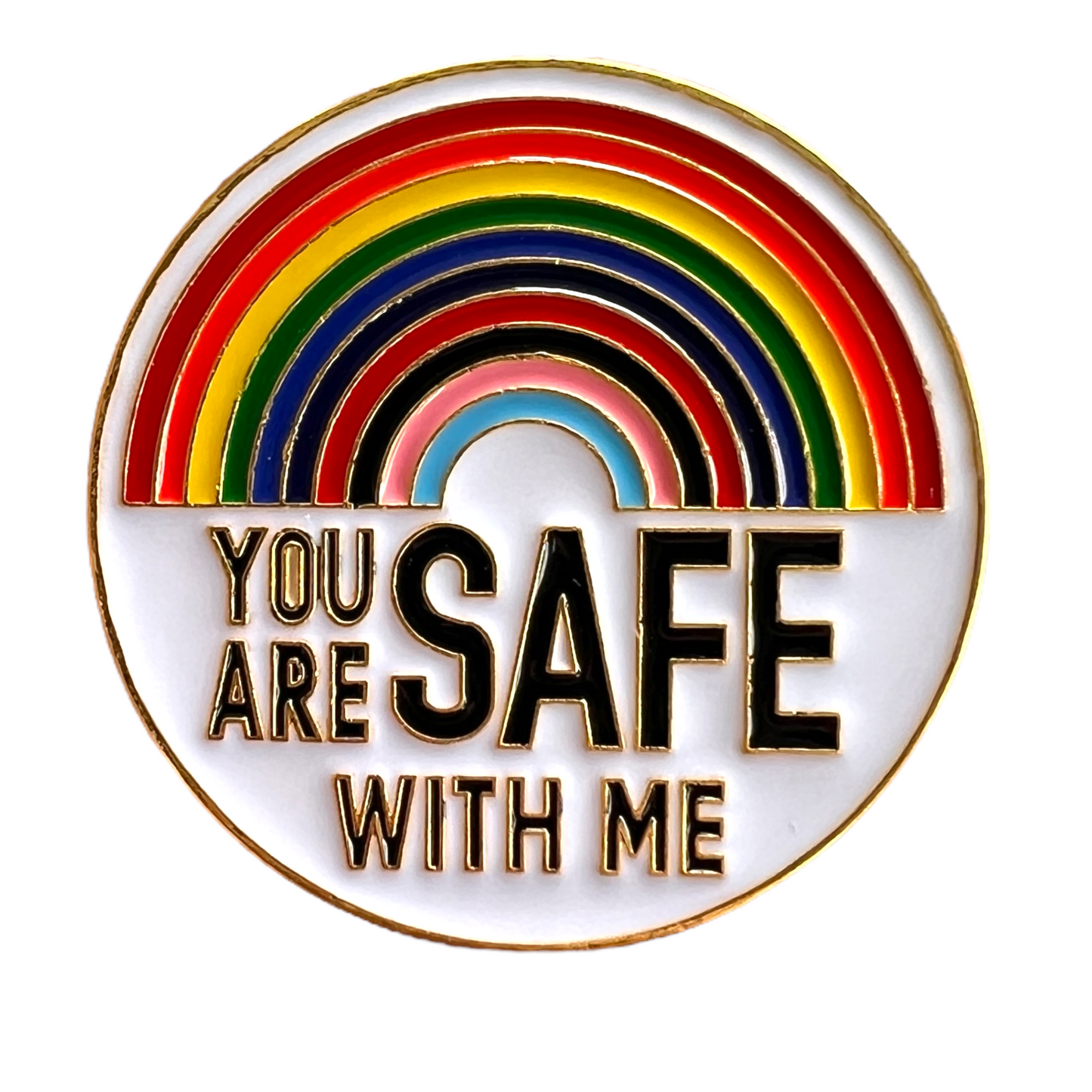 Pin — 'You Are Safe With Me LGBT'