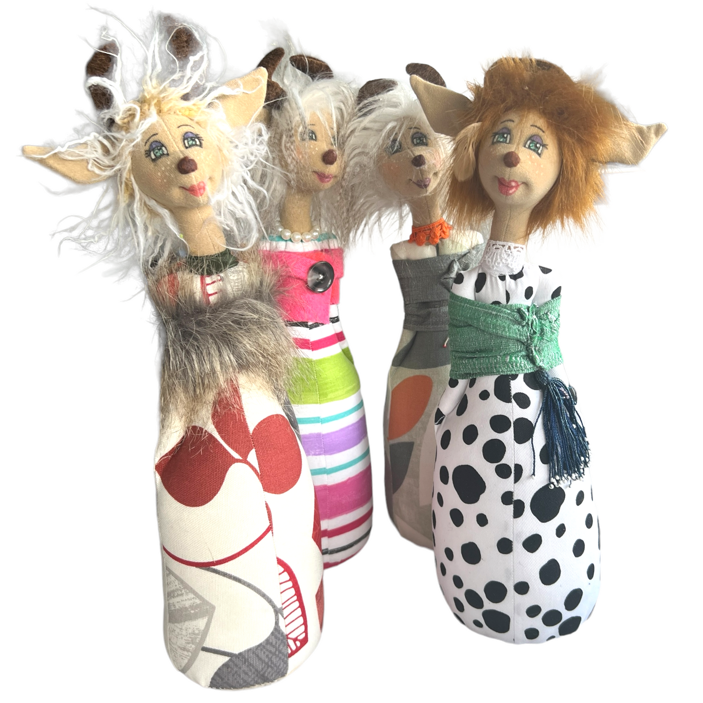 Fawn Doll, Stand Tall CHRISTMAS Splash Quilting