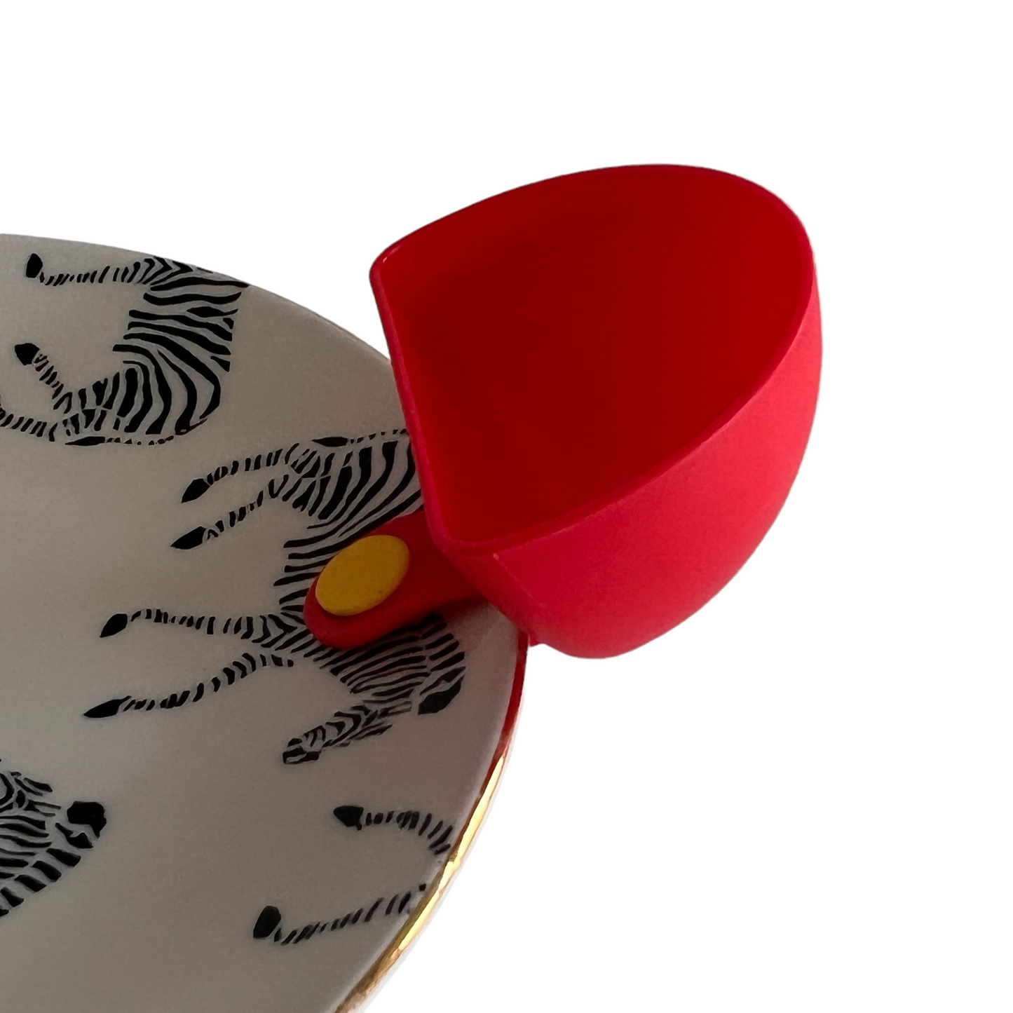 Clip On Sauce Bowl SPIRIT SPARKPLUGS Red