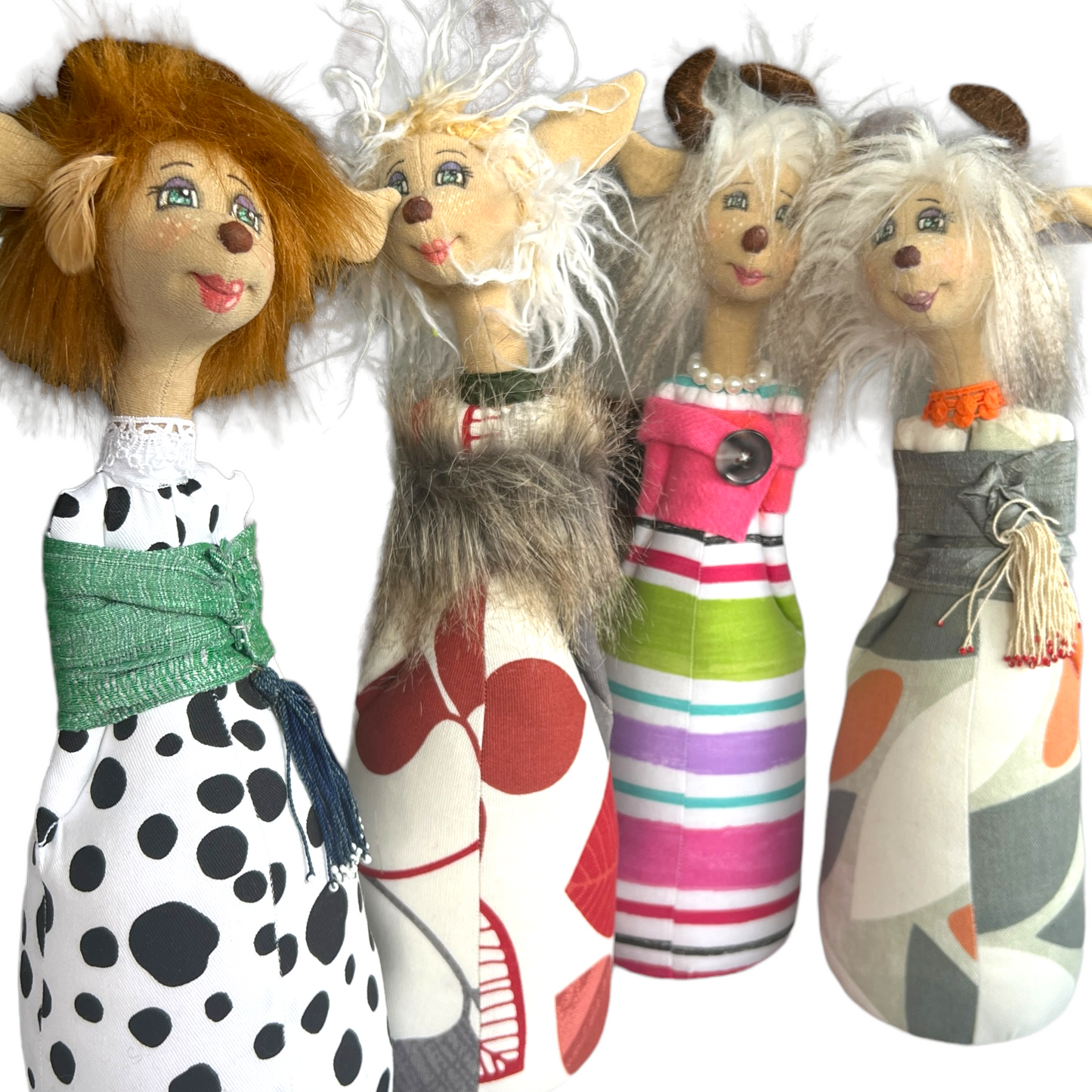 Fawn Doll, Stand Tall CHRISTMAS Splash Quilting