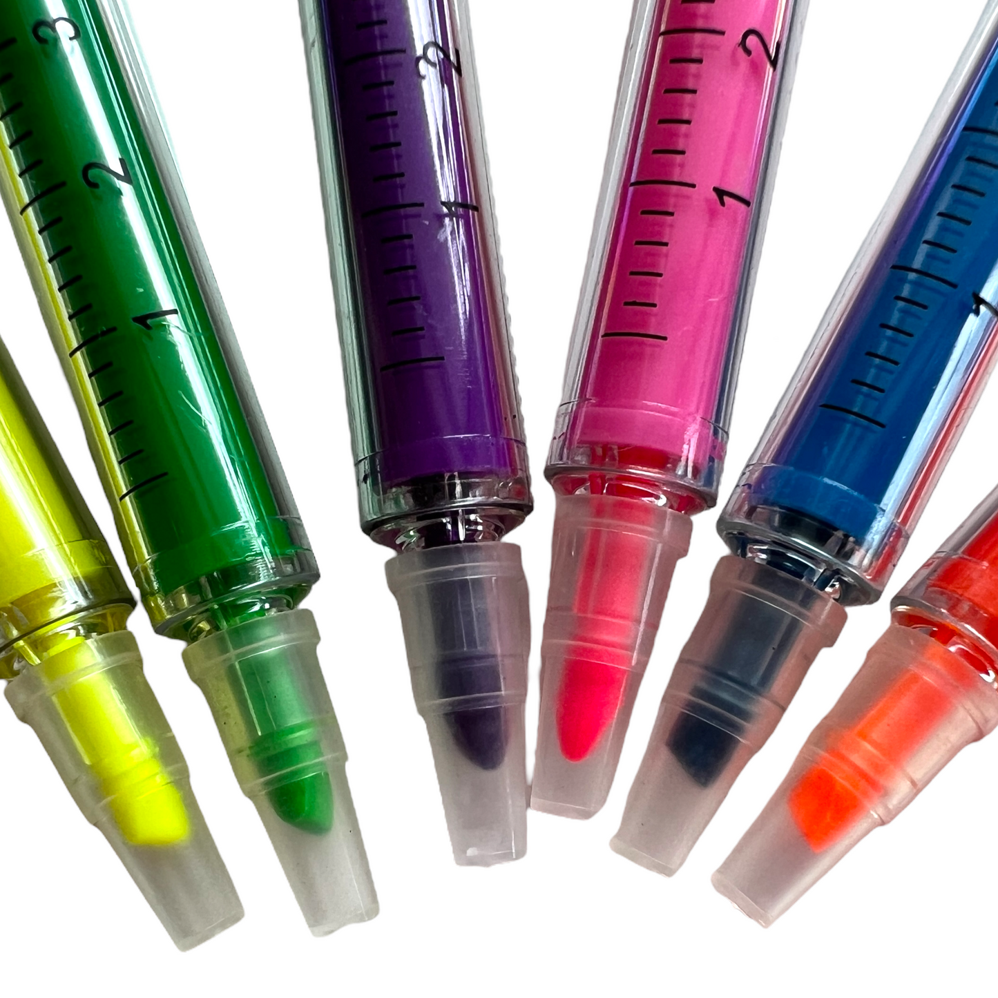 Syringe Highlighter Pens  SPIRIT SPARKPLUGS   