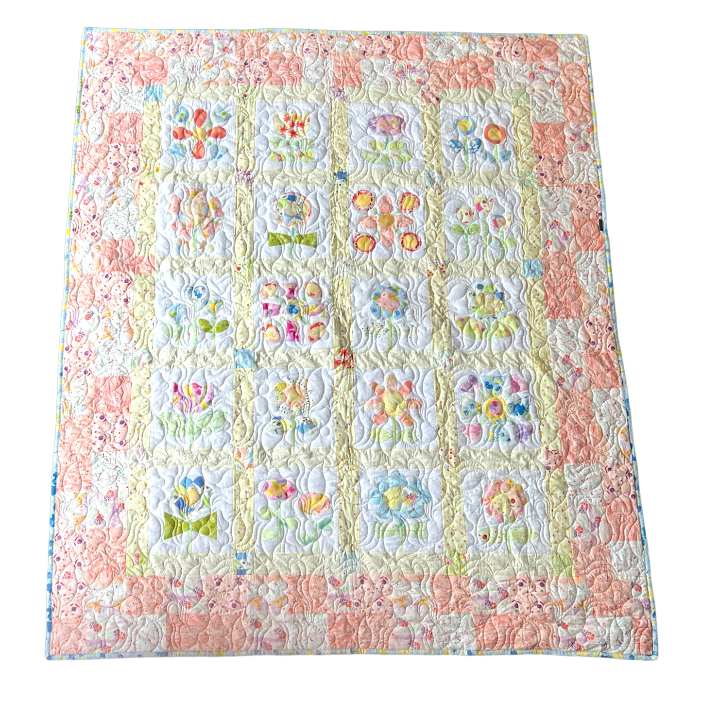 Quilt — Floral, Single Bed Quilt Baby & Toddler Car Seat Accessories Splash Quilting   