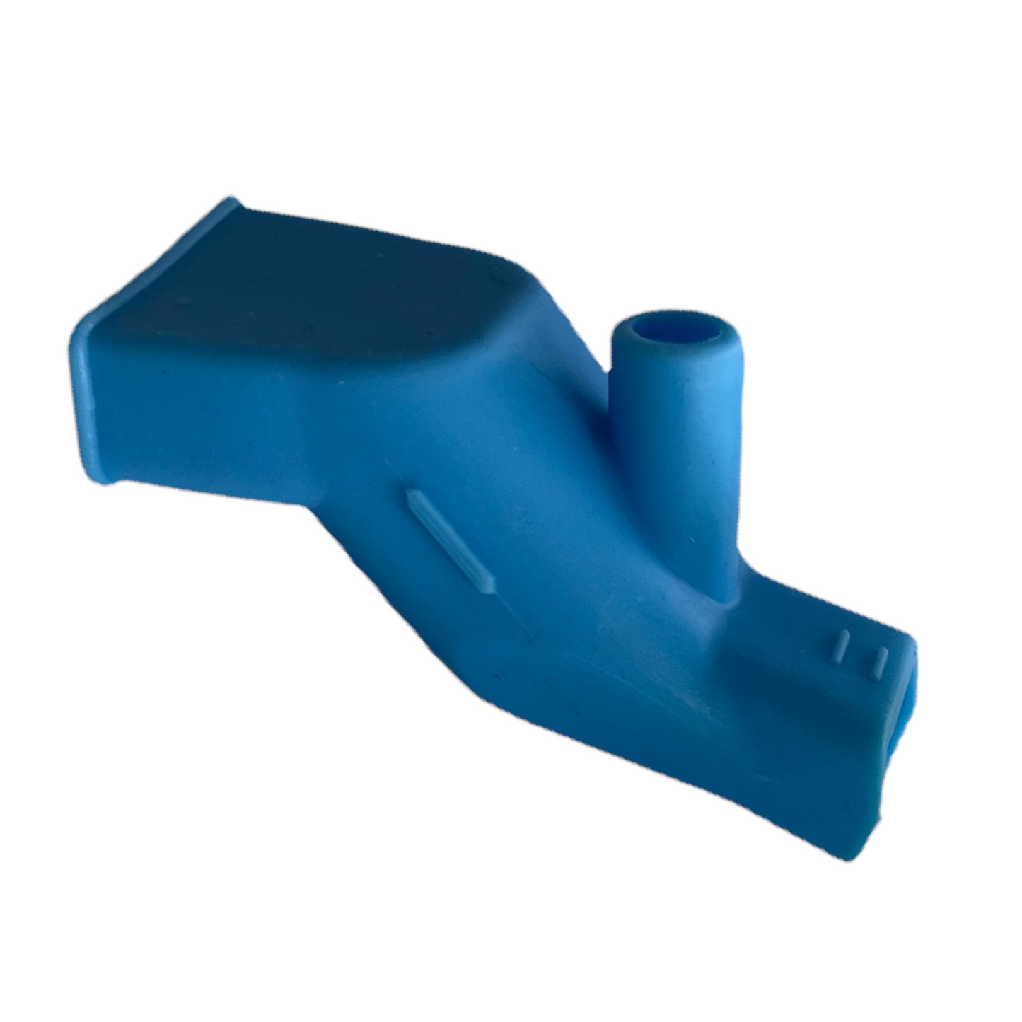 💡🍦🎥 Bathroom Tap Water Extender — Silicone SPIRIT SPARKPLUGS Blue