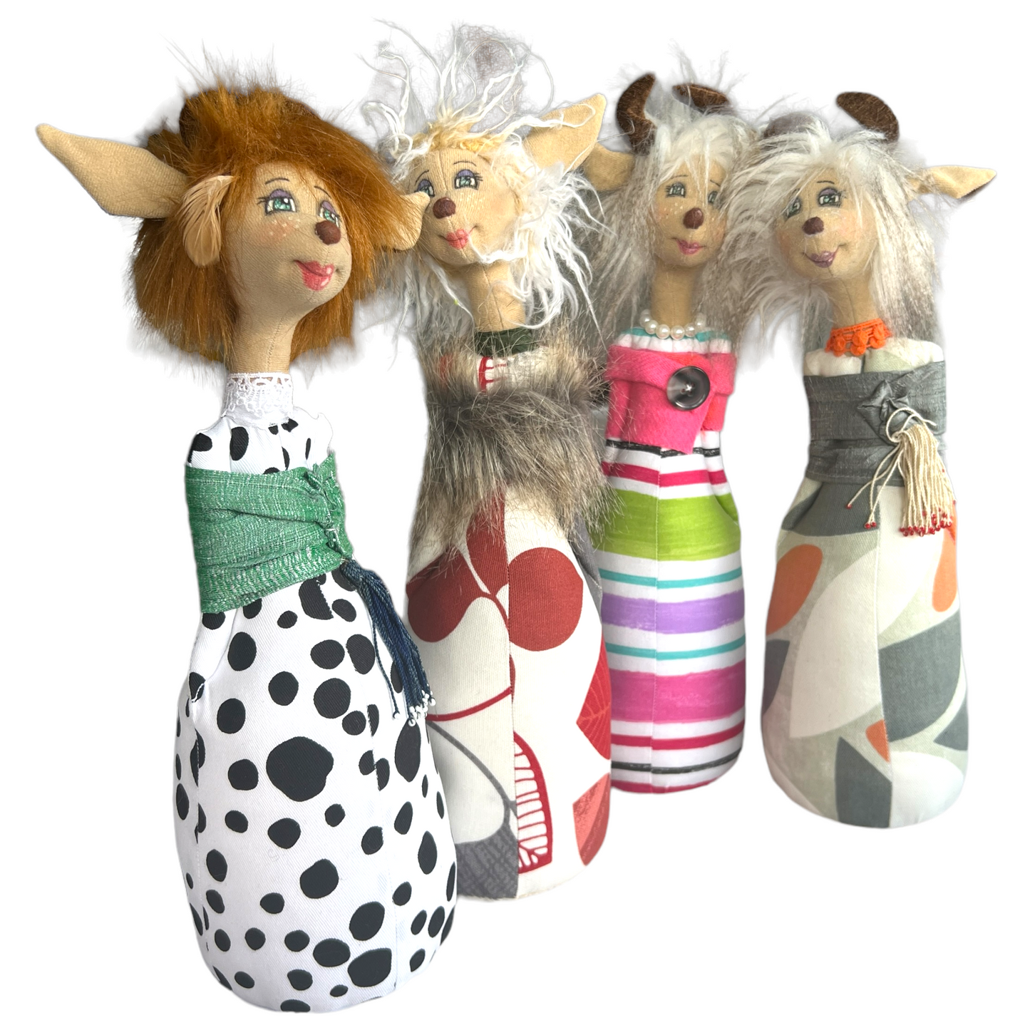 Fawn Doll, Stand Tall CHRISTMAS Splash Quilting