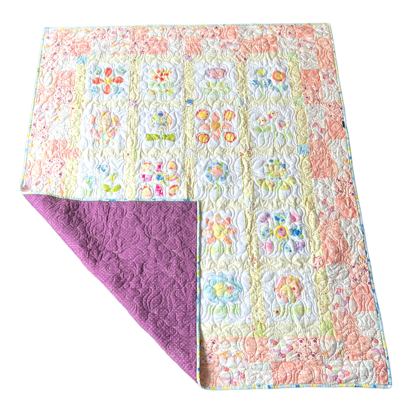 Quilt — Floral, Single Bed Quilt Baby & Toddler Car Seat Accessories Splash Quilting   