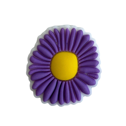 Jibbitz — Purple Flowers Set