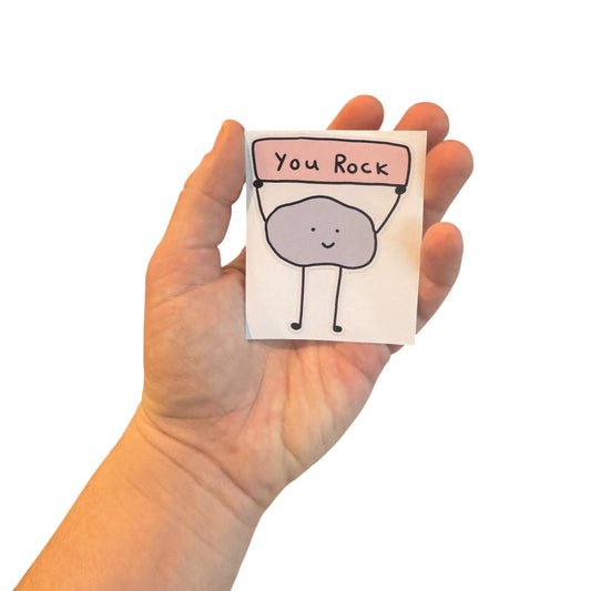 Sticker  — 'You Rock’.