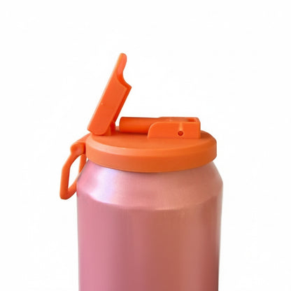 Soda Can Lid + Straw