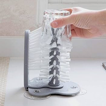 Suction Kitchen Dish Brush