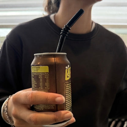 Curved Glass Straws
