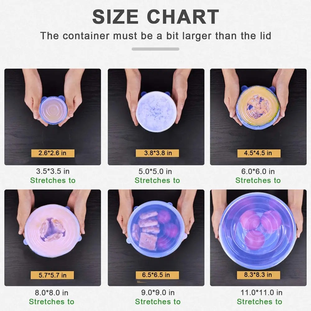 Silicone Bowl Covers