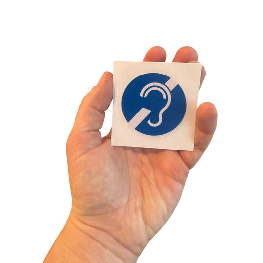 Sticker — Hearing Impairment