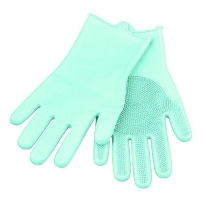 Dish Washing Scrubber Gloves