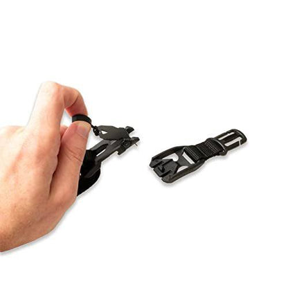 Magnetic One-Handed Chest Strap Buckle