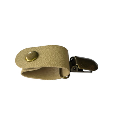 Leather Tubie Clip / Handbag Accessory