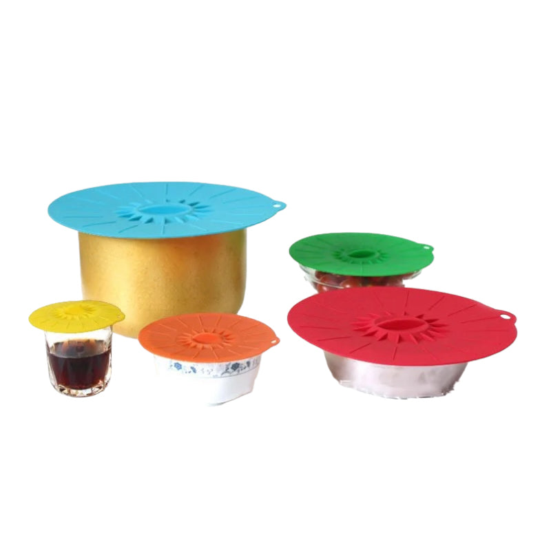 Silicone Bowl Covers (Coloured)