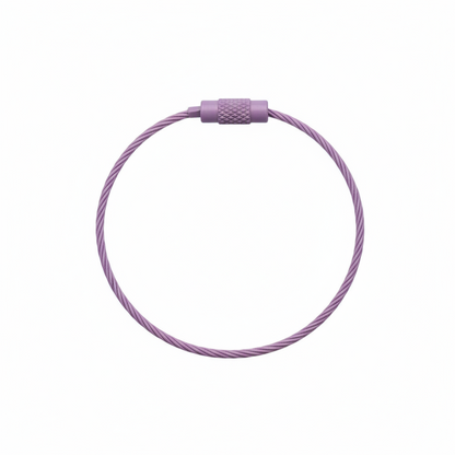 Stainless Steel Wire Keychain