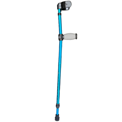 Walking Aid — Fold Up Crutch (Blue)