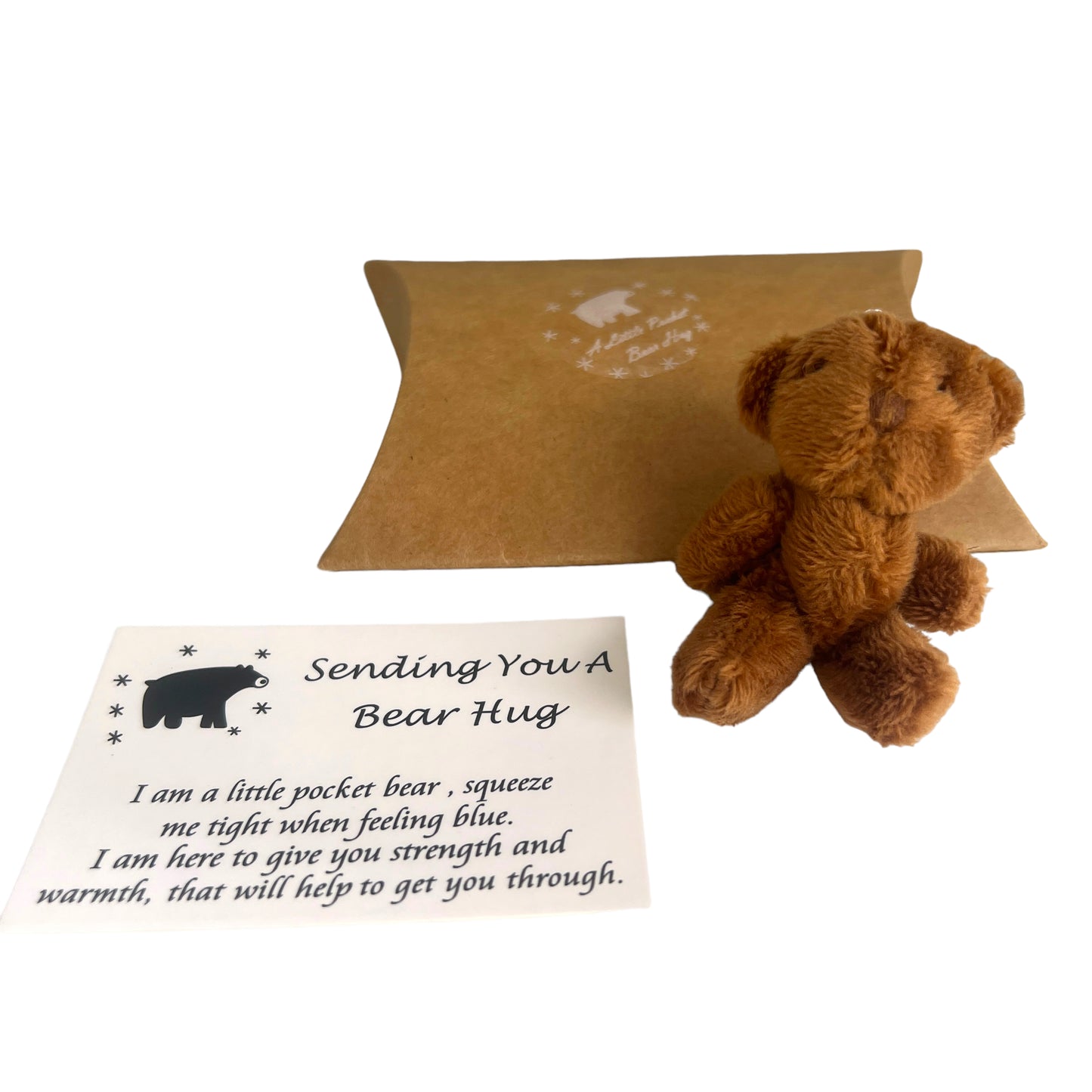 Encouragement — ‘Sending you a bear hug’ bear.