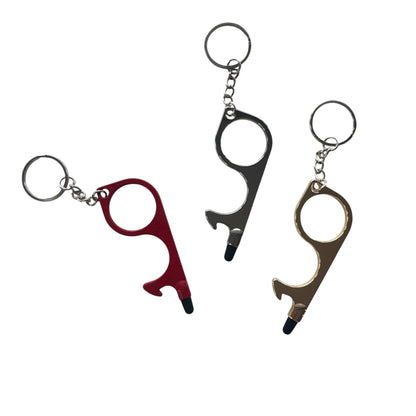 Keyring — No Touch Door Opener + Tool