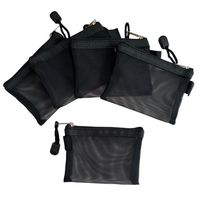 Mesh Zipper Purse