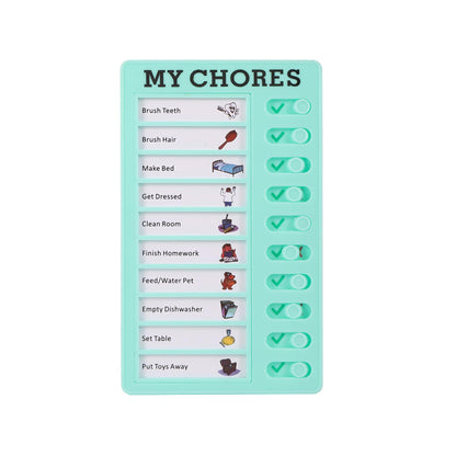 Reusable Daily Chores Chart