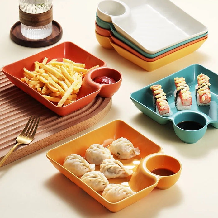 Sushi / Dumplings Plate