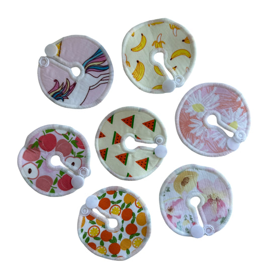 Tubie Pads — Patterned, Assorted.