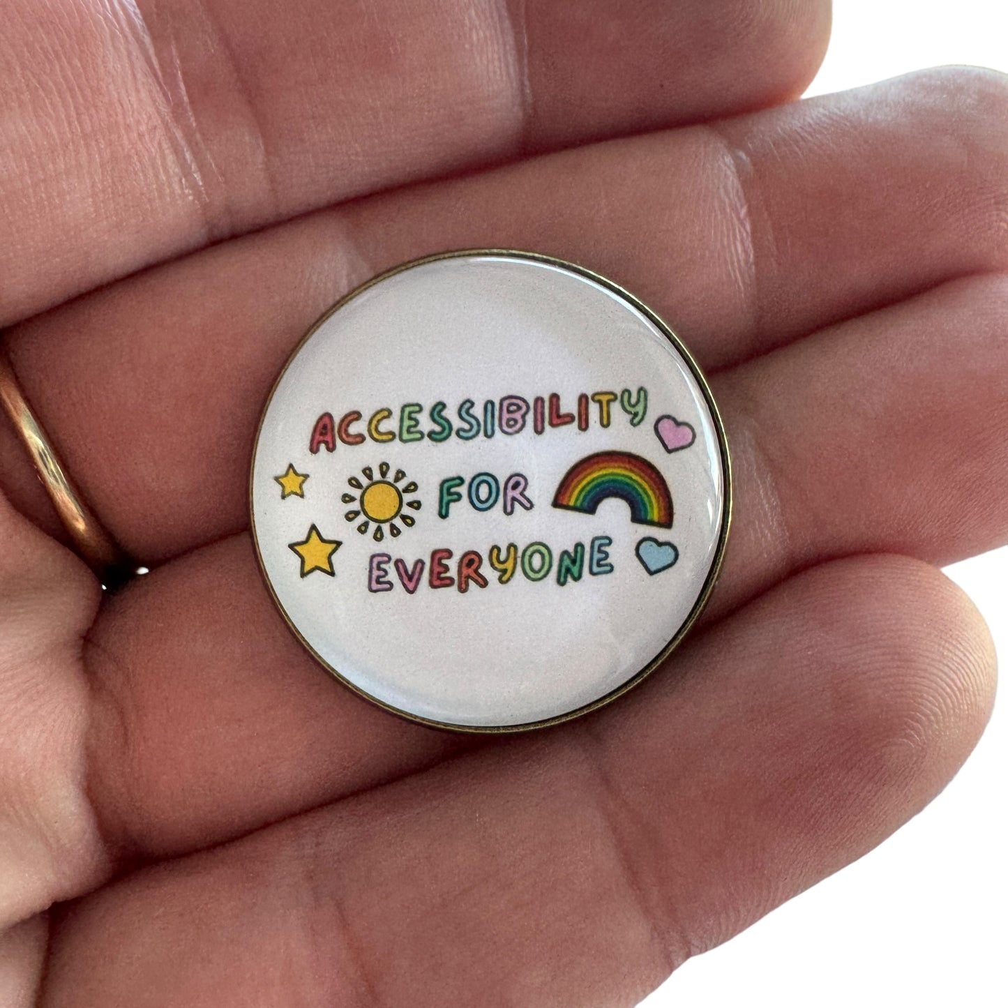 Pin — 'Accessibility for everyone’