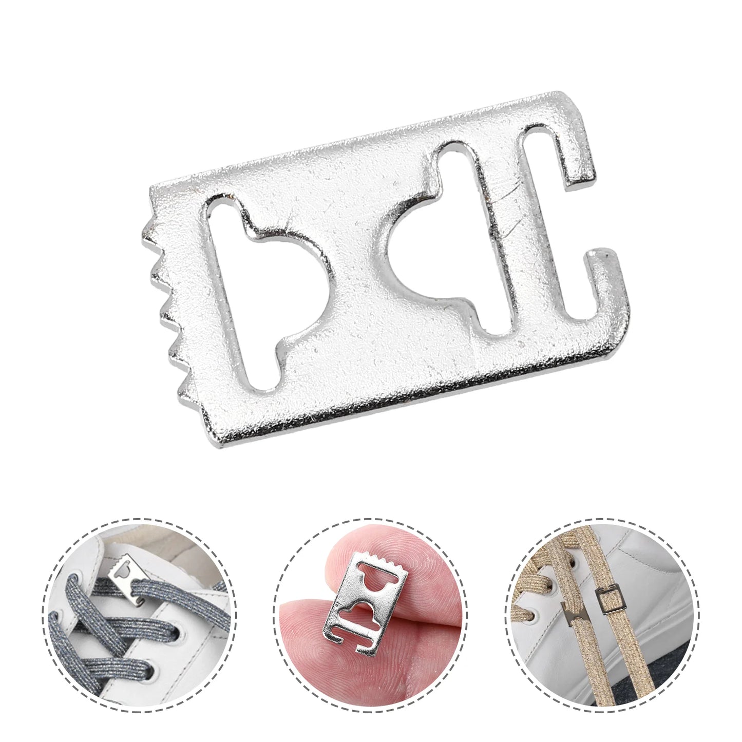 Shoelaces - No-tie Invisible Anchor Clips
