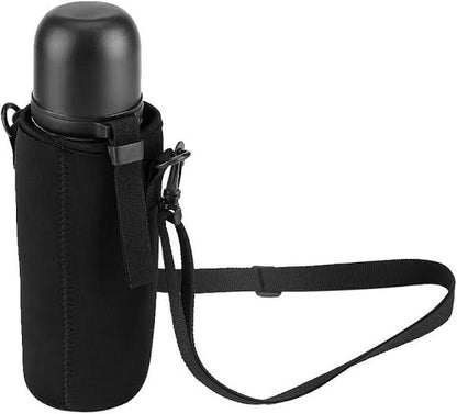 Neoprene Water Bottle Holder + Strap