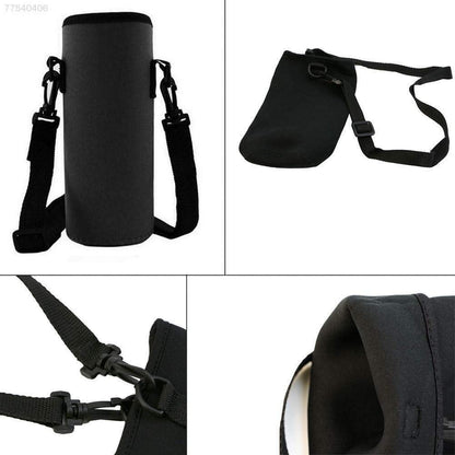 Neoprene Water Bottle Holder + Strap
