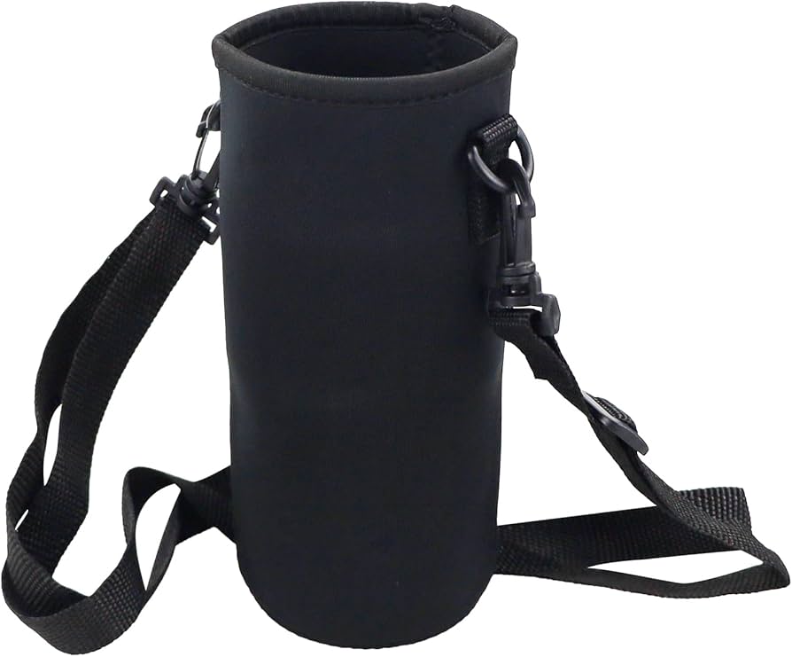 Neoprene Water Bottle Holder + Strap