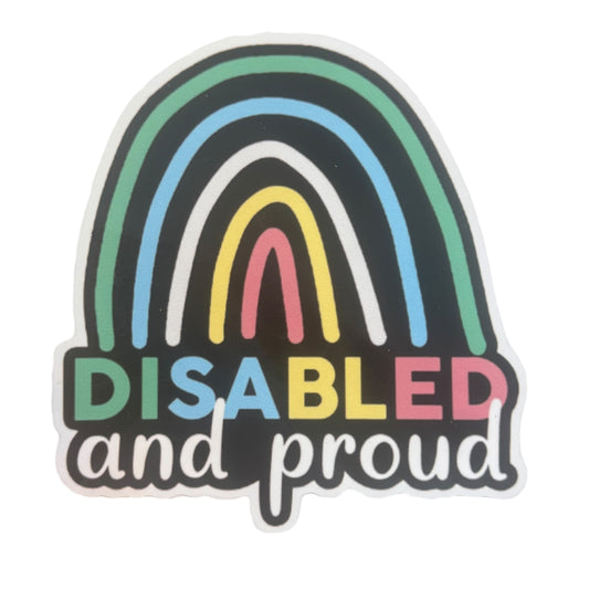 Sticker — Disabled And Proud