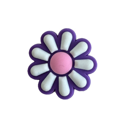 Jibbitz — Purple Flowers Set