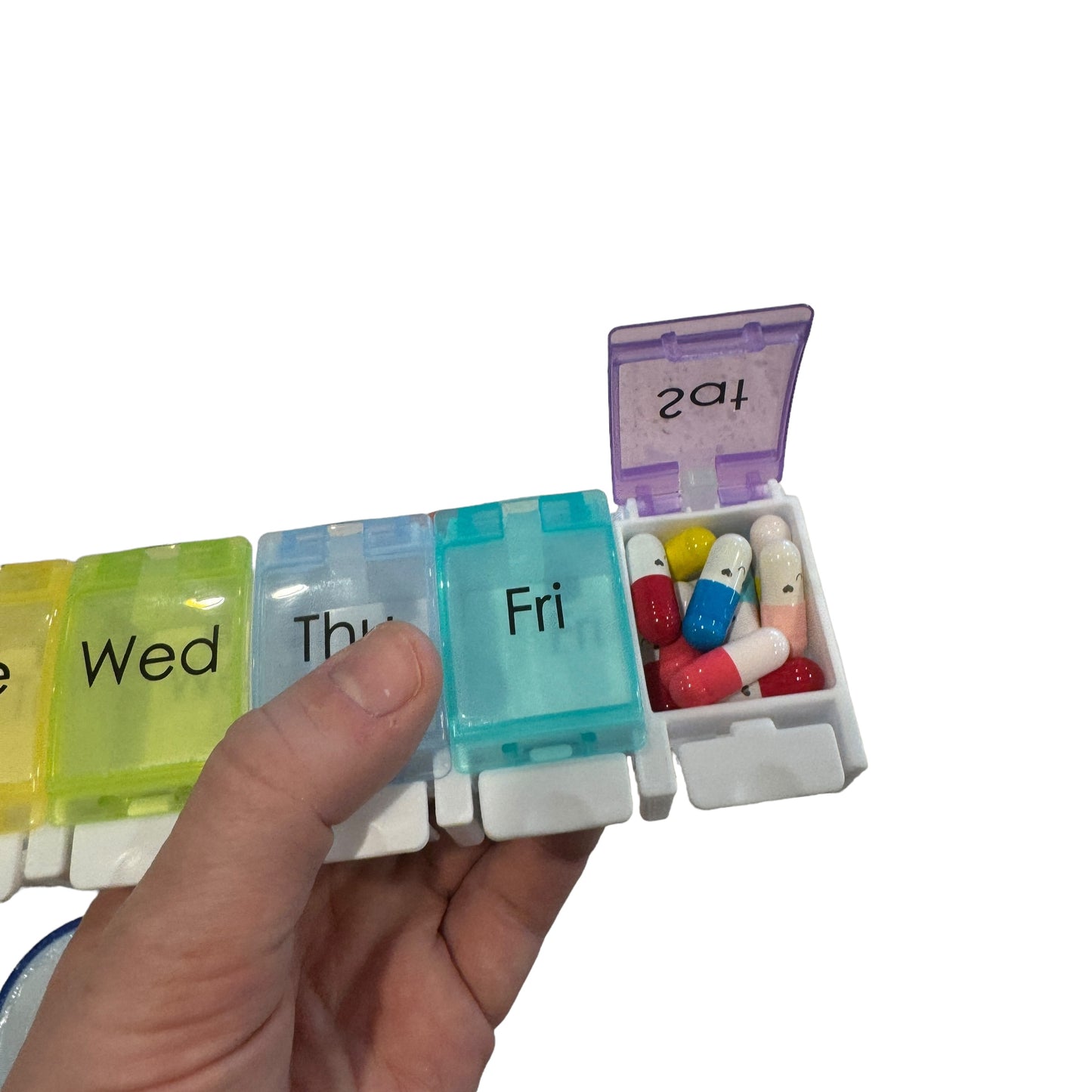 7 Day Pill Box — Compact Daily Dose