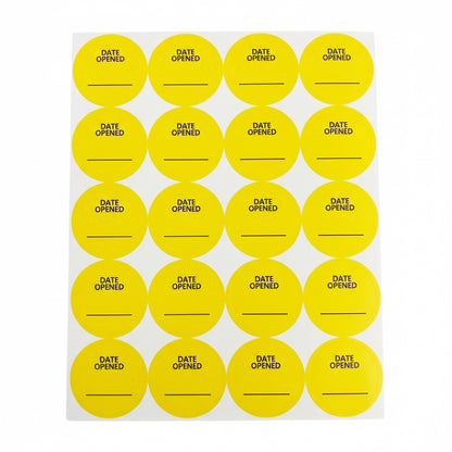 Sticker — Date Opened