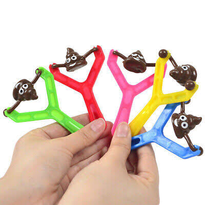 Catapulting Poop Emoji