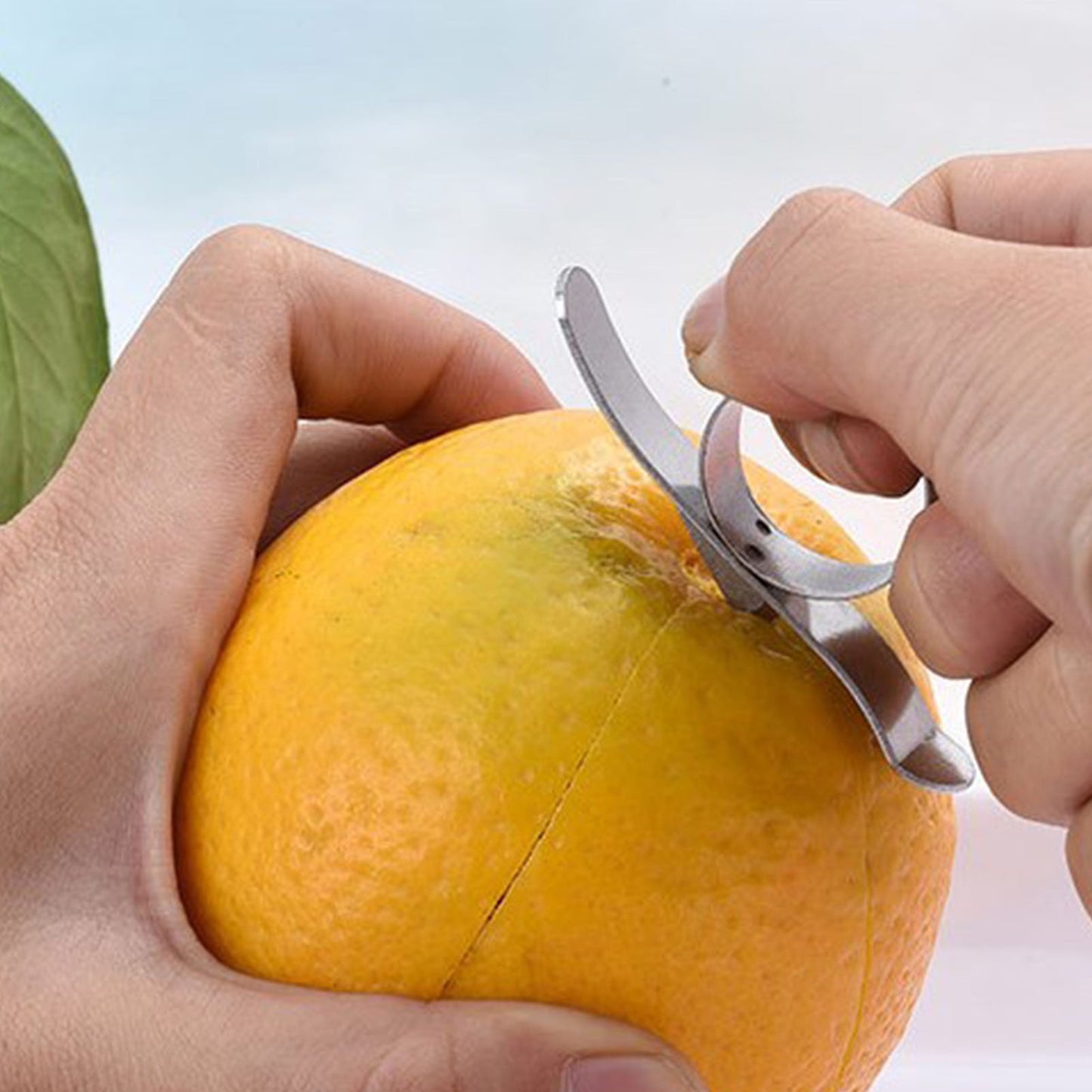 Easy Orange Peeler